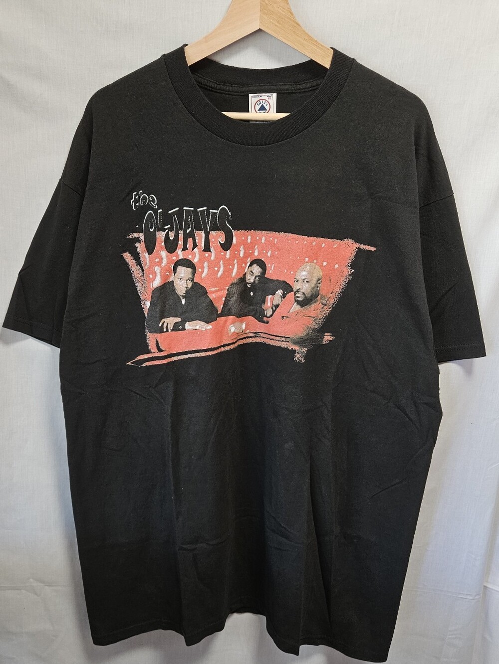 The O-Jays  Vintage Band Shirt Delta Pro Weight Tag Rare Size XL